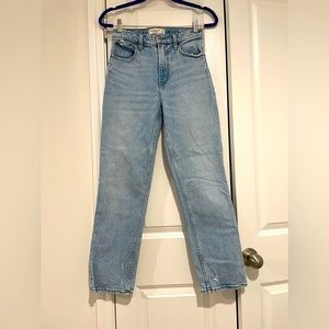 Abercrombie curve love 90s straight ultra high-rise
